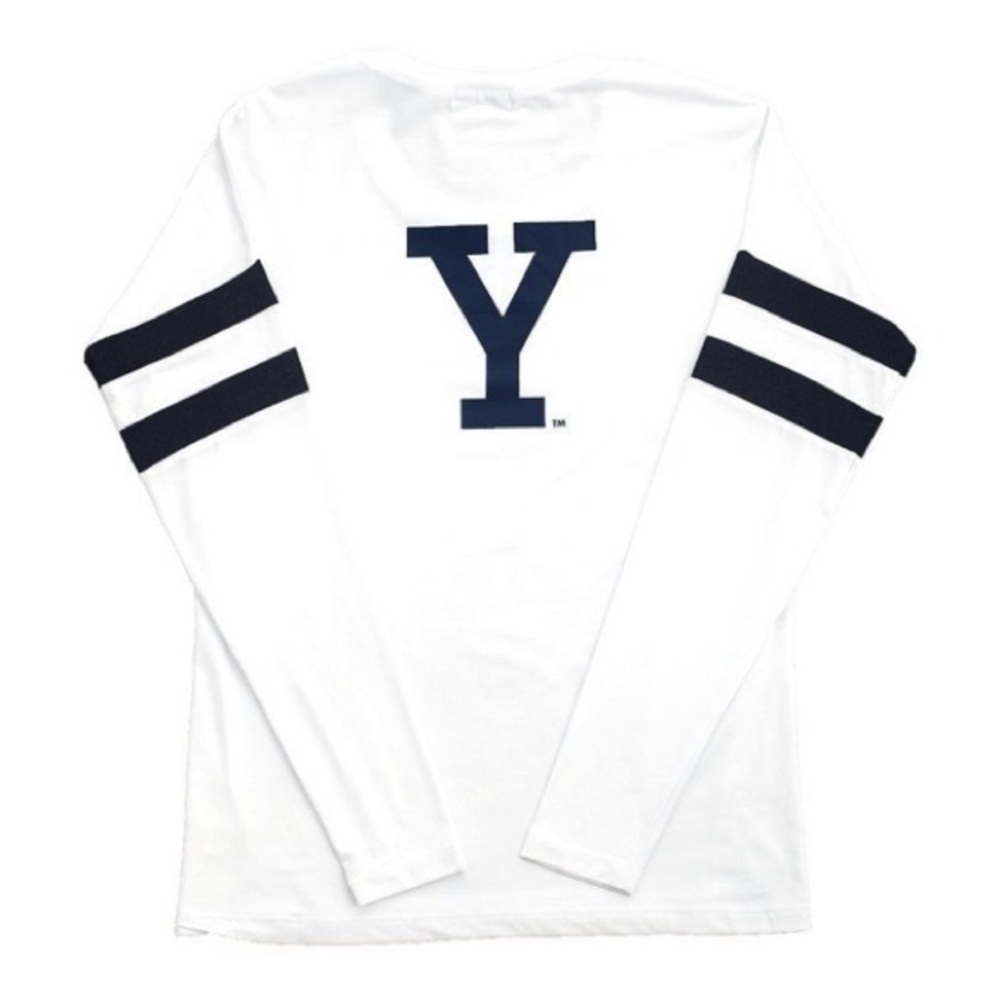 YALE UNIVERSITY LONG SLEEVE RELAXED CREW